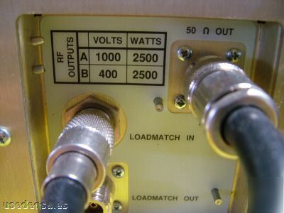 Ae advanced energy pdp 2500 rf generator 3156012-002A