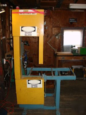 Edge industries large bandsaw, band saw, no 