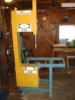 Edge industries large bandsaw, band saw, no 