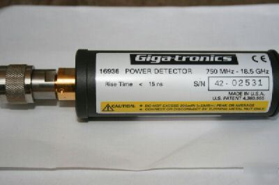 Gigatronics wavetek 16936 power sensor perfect 18.5GHZ