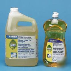 Lemon dawn dish detergent liquid 8 x 38 oz pgc 45113