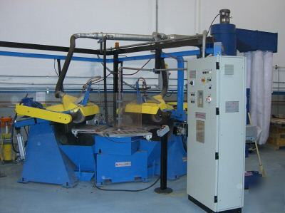 Mapos twin station auto-indexing polishing machine