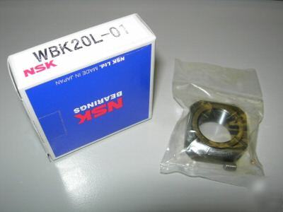 New in box nsk bearings WBK20L-01 1 piece
