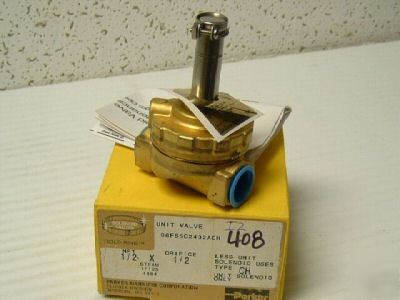 Parker gold ring solenoid unit valve 1/2