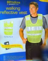 Personal reflective safety vest - be safe & be seen 