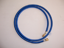 Refco 1 blue refrigeration hose 6FT long w/teflon seals