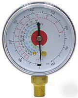 800 psi 2.5 lm dry refrigerant gauge