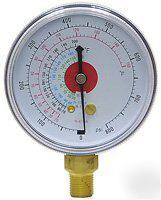 800 psi 2.5 lm dry refrigerant gauge