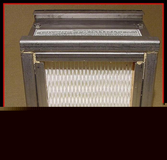 New 8 x 8 x 6 stainless steel hepa filter