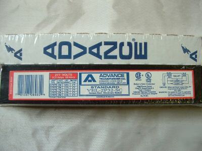 New advance vel-2P32-sc ballast 277V 60 hz 