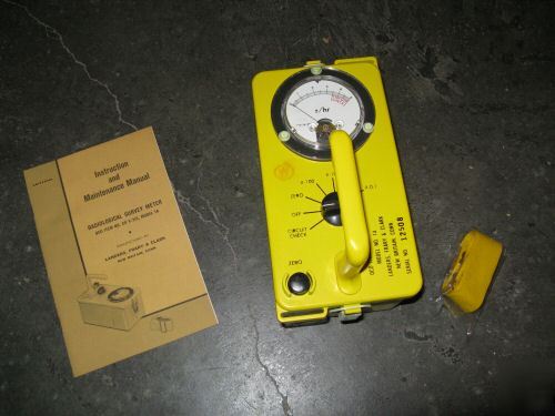 Cd v-715 geiger counter cdv 715 landers frary & clark