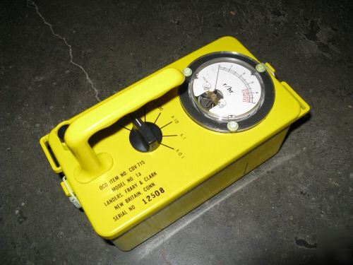 Cd v-715 geiger counter cdv 715 landers frary & clark