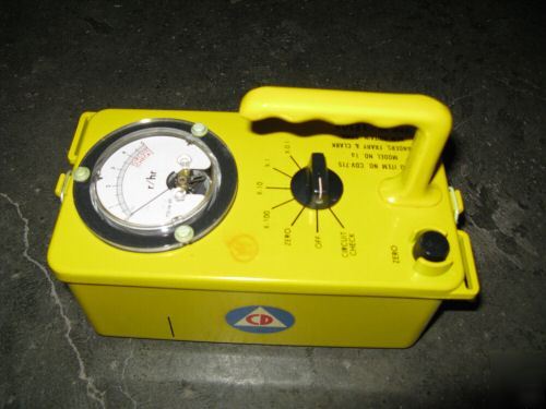 Cd v-715 geiger counter cdv 715 landers frary & clark