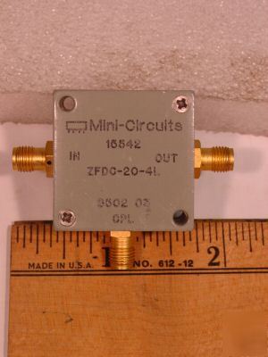 Mini-circuits zfdc-20-4L coaxial coupler -------loc f-3