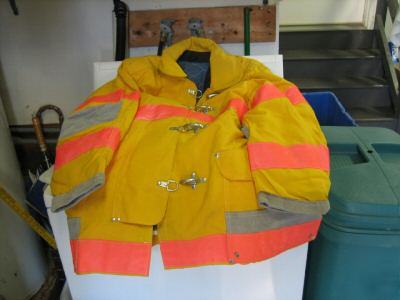 Janesville fire rescue ems nomex turnout coat jacket 
