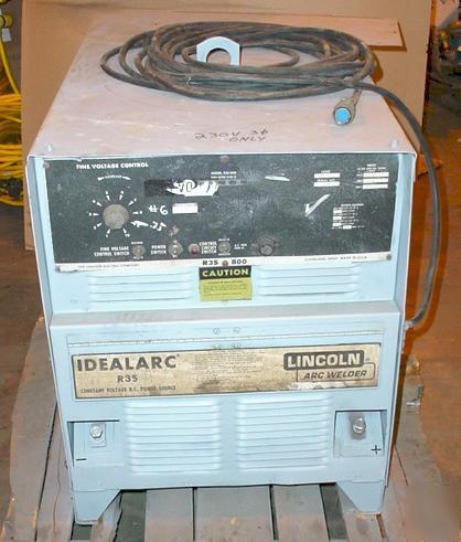 Lincoln idealarc electric mig welder R3S-800 amp 