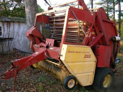 New holland 852 round hay baler