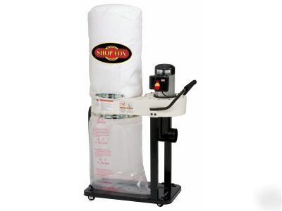 New shop fox W1727 dust collector 1HP 800CFM ( )