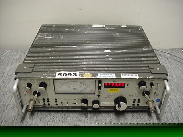 Siemens D2019 level meter w/ W3019 oscillator