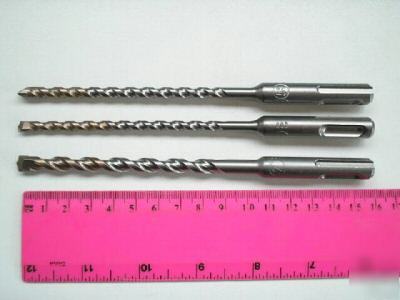 New dewalt 3 sds plus masonry drill bits 5, 5.5 & 7MM