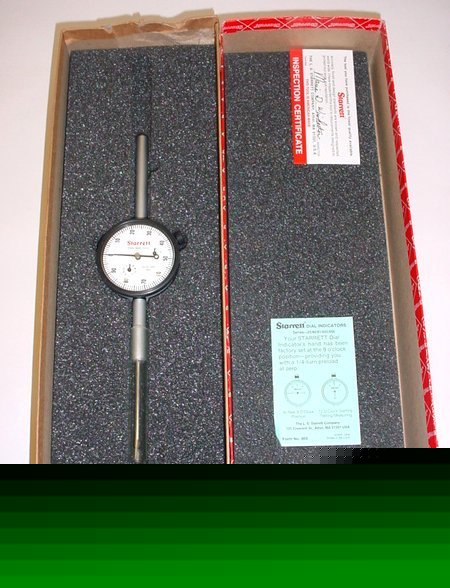 New starrett 25-2041J dial indicator # 25 series box