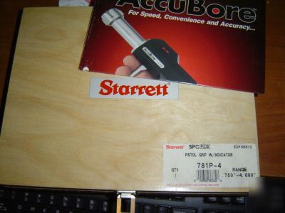 New starrett accu bore electronic gage .750