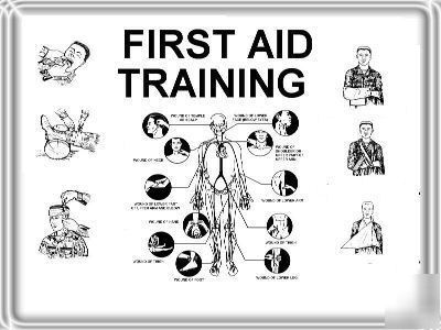 First aid training video dvd emergency medical
