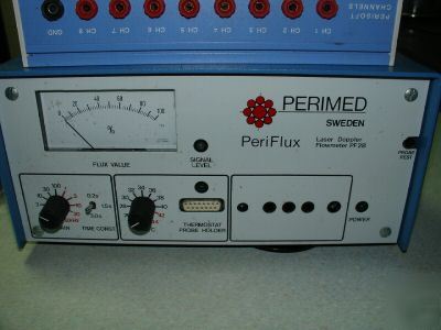 Perimed periflux laser system doppler flowmeter pf 2B