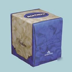 Quilted northern ps facial tissue, cube box-gpc 465-96