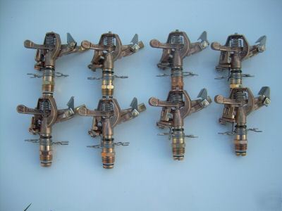 Rainbird #25A brass impact sprinklers