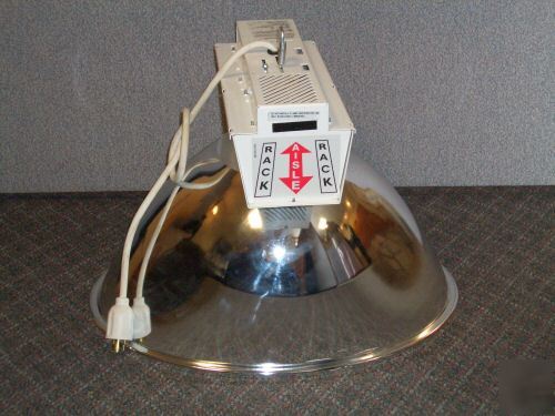 Ruud lighting hid high bay aisle light fixture ZAL2632