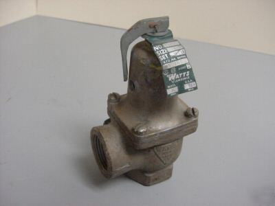 Watts 174A safety relief valve 125PSI 1