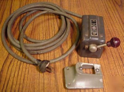 9'' south bend metal lathe forward reverse switch