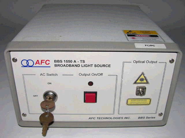 Afc bbs-1550A-ts broadband laser light source c band