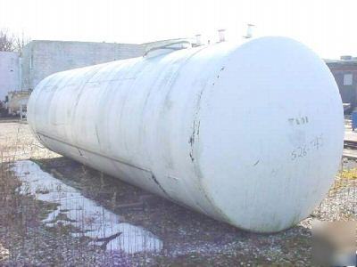 Horizontal aluminum tank , approx 5000 gallon
