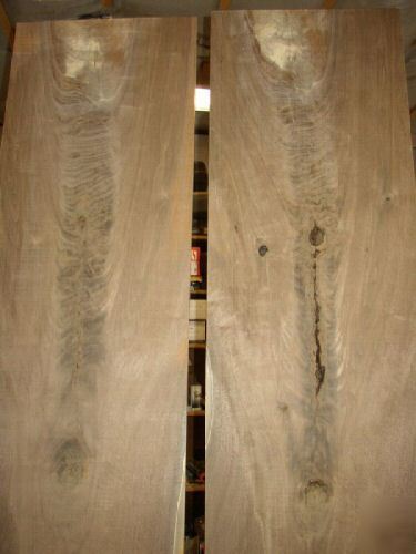 Huge bookmatched black walnut lumber,super 18