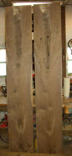 Huge bookmatched black walnut lumber,super 18