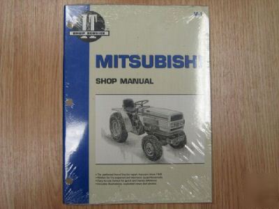 Mitsubishi tractor i&t shop repair manual mt series