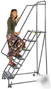 New 2 step rolling ladder, step ladder, safety ladder
