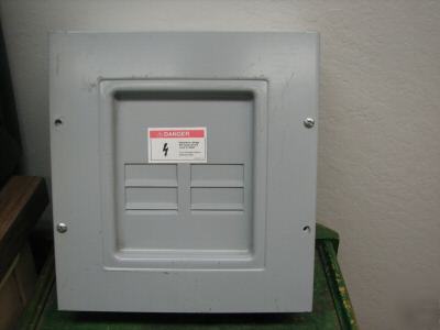 New westinghouse 125 amp 4 single pole circuit breaker 