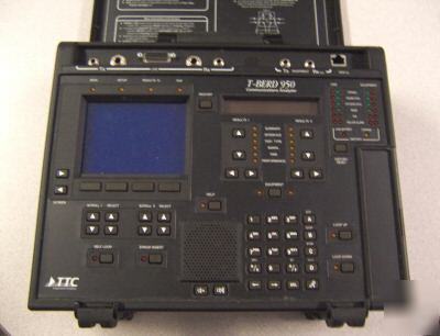 Ttc t-berd 950 communications analyzer w/ case