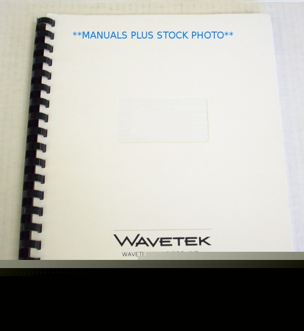 Wavetek DM23XT/25XT/ op/service manual - $5 shipping 