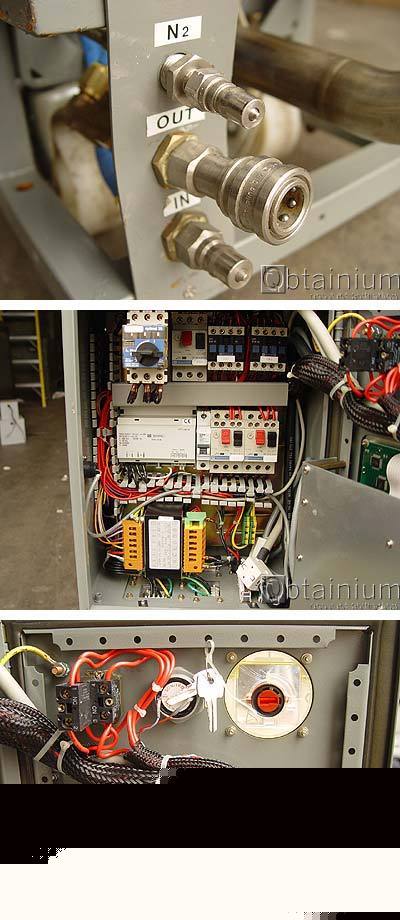 Alcatel type bf adp 81 vacuum pump with booster/turbo