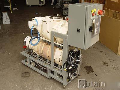 Alcatel type bf adp 81 vacuum pump with booster/turbo