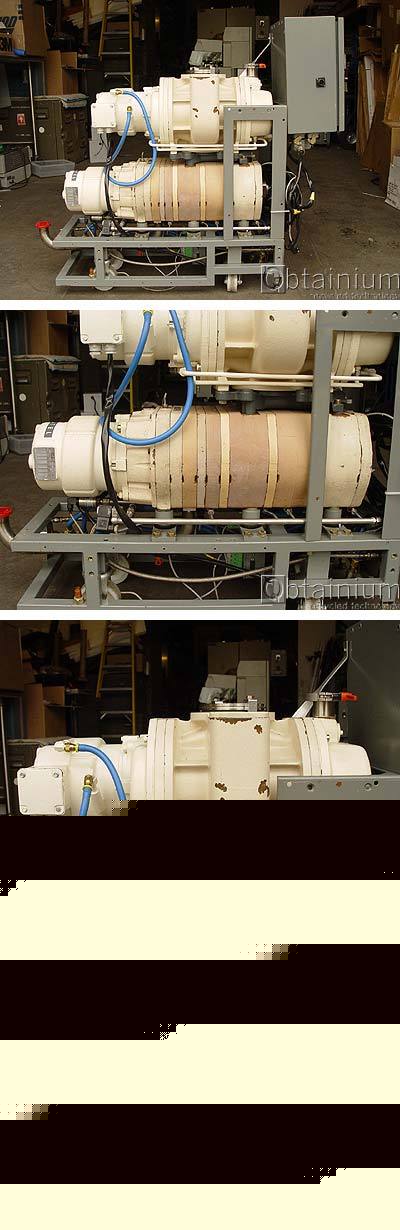 Alcatel type bf adp 81 vacuum pump with booster/turbo