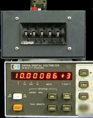 General resistance DA53-3X dial-an-ohm resis., cal'd