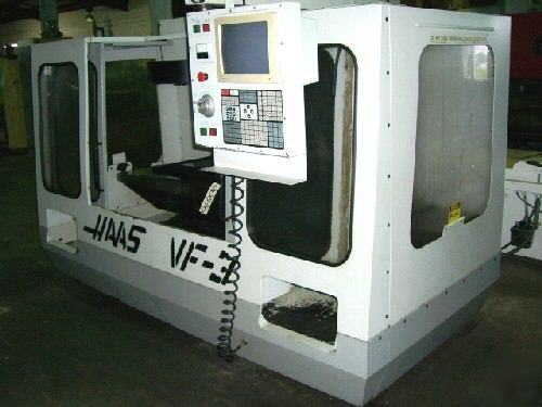 Haas vf-3 cnc vertical machining center 