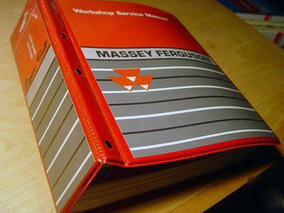 Massey ferguson 8200 series tractor repair time manual