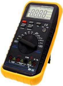 Mastech auto range digital multimeter capacitance MY69