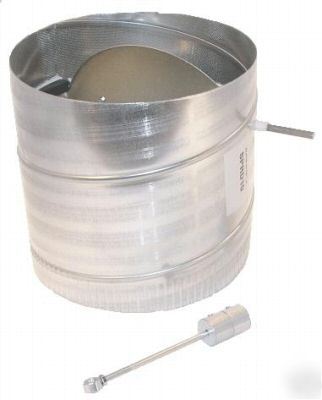 Sprd-10 10 in round static pressure regulating damper 